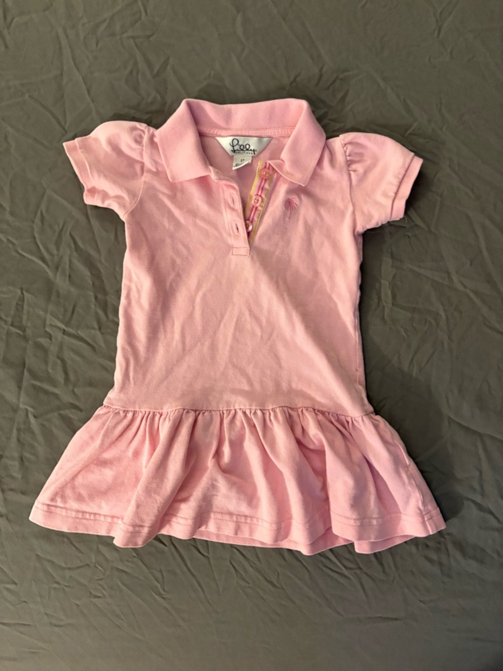 Lilly Pulitzer Light Pink Polo Dress for Girls